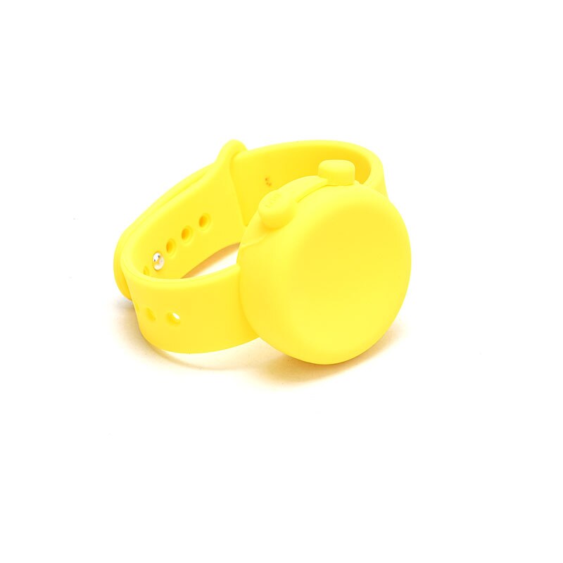 Distributeur de gel désinfectant pour les mains avec bracelet pour adultes et enfants + bouteille