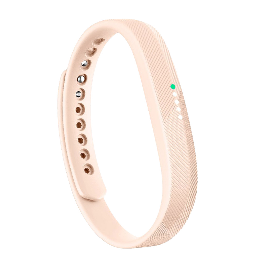 Rem för fitbit flex 2 armband sport klassisk fitness ersättningstillbehör handledsband för fitbit flex 2 rem: L / Rosa