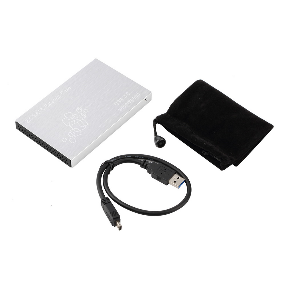 USB 3.0 Super Speed 2.5 SATA TS-25HC307 HDD Hard Disk Enclosure External Case Box