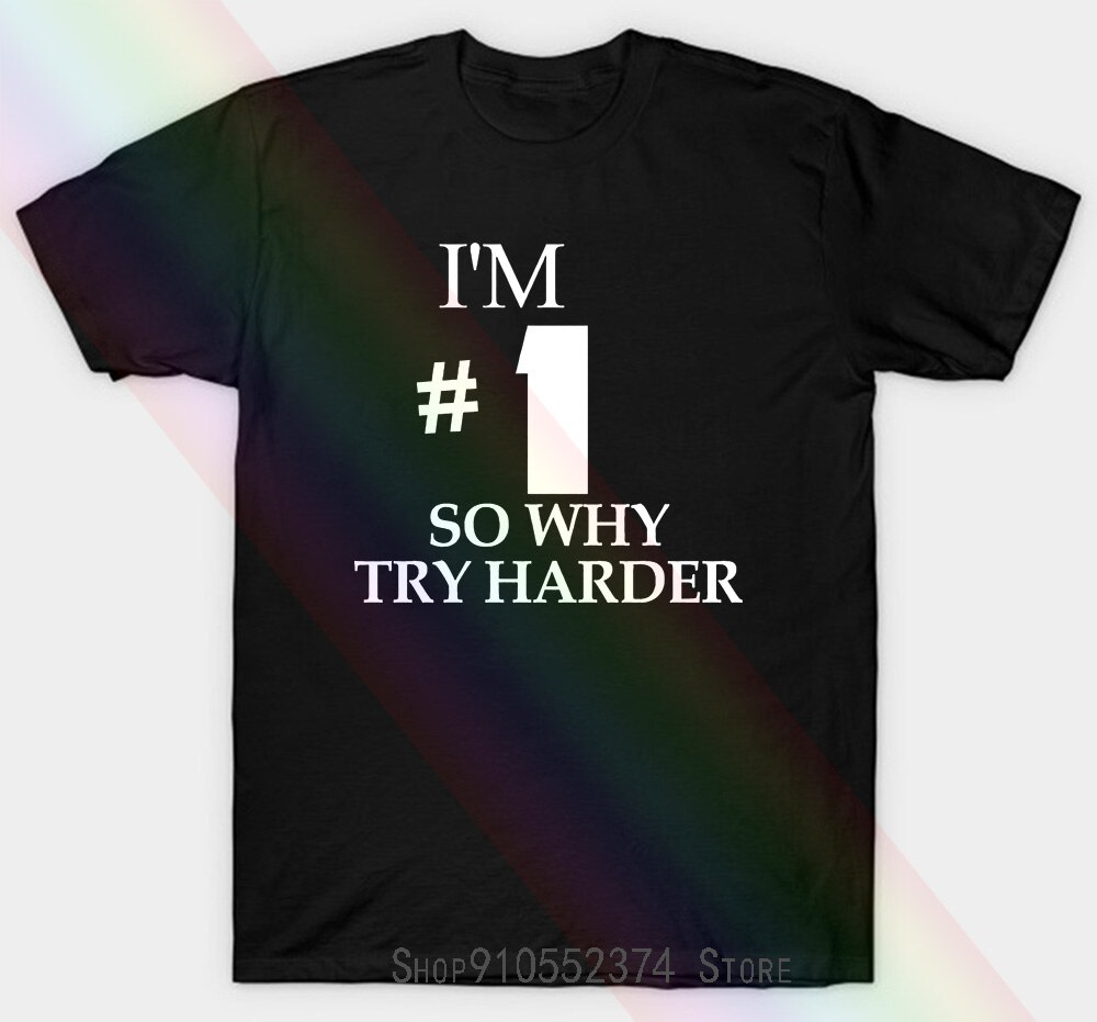 Fatboy Slim Inspired Unisex T-shirt Im Number 1 Funny Dj Slogan Quote Music Unisex T-shirt: XL