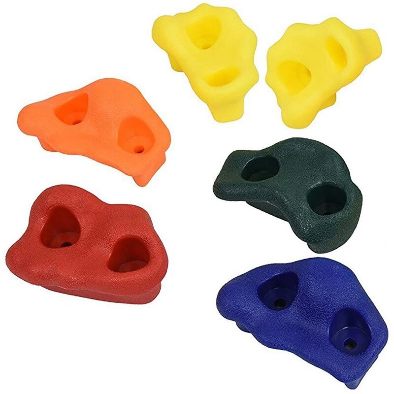 -Kids Large Rock Climbing Holds with Mounting Hardware