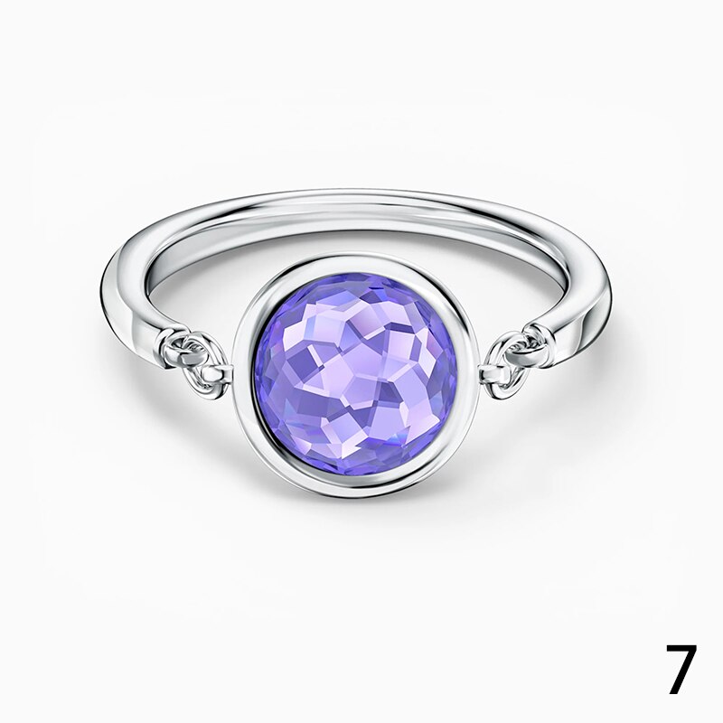 Swarovskis Originele 1:1 Prachtige Tahlia Kristal Ketting En Kristallen Ring En Kristallen Oorbellen Dames Mode Sieraden Set: 5560946 7