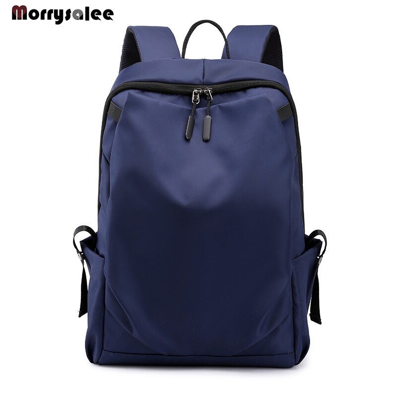 Men's Leisure Outdoor Backpack Bag USB Charging Students Large Capacity Backpack: Blue