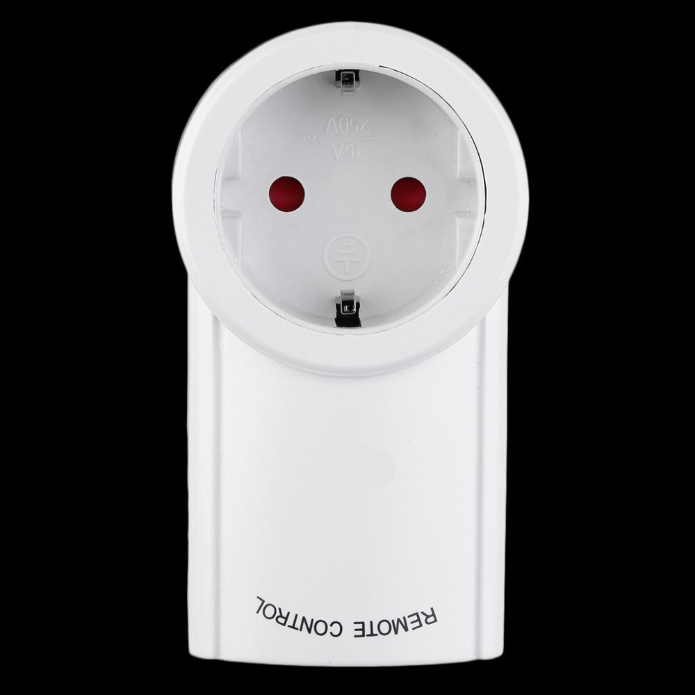 Wireless Remote Control Home House Power Outlet Light Switch Socket 1 Remote EU Connector Plug DC 12V