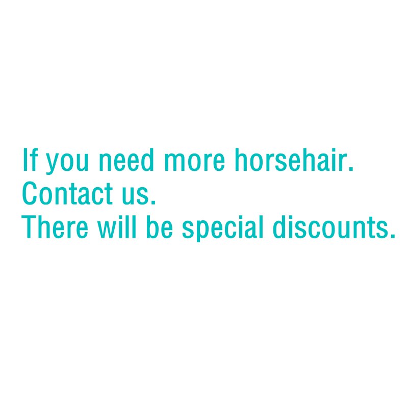 50g migliore qualità stomone siberiano//Mongolia crine di cavallo naturale, viola violino violoncello basso arco capelli coda di cavallo: no choose