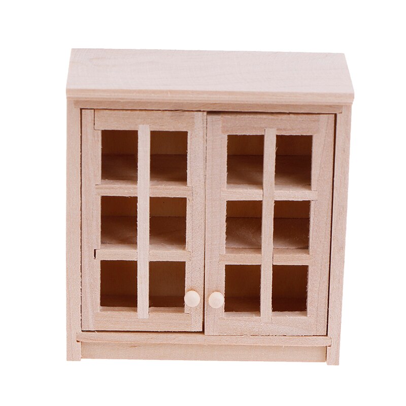 1pc 1/12 Bilancia miniatura Casa Delle Bambole parete sospeso Armadietti Armadietto Armadio Accessori Modello 1:12 di Legno telecamera di Simulazione/mobili Pizies