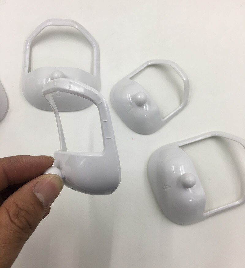 Number seven goatee styling template goatee beard shaper