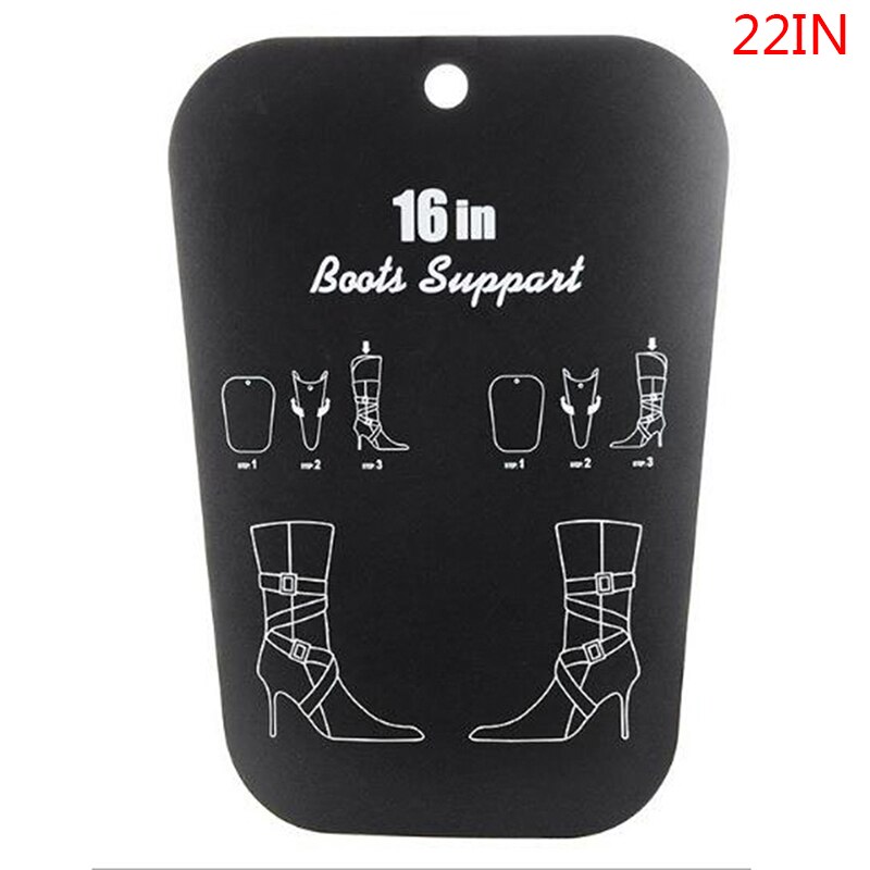 Women And Men Black Boots Boot Shaper Stands Form Inserts Tall Boot Support Keep Boots Tube Shape: 1pcs  22in