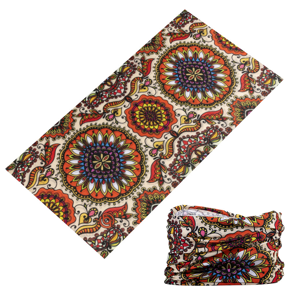 Ansiktsbandanas tubulär cykelbandana pannband multifunktionella cykel paisley ansiktsskydd halsvärmare huvudduk turban buffs