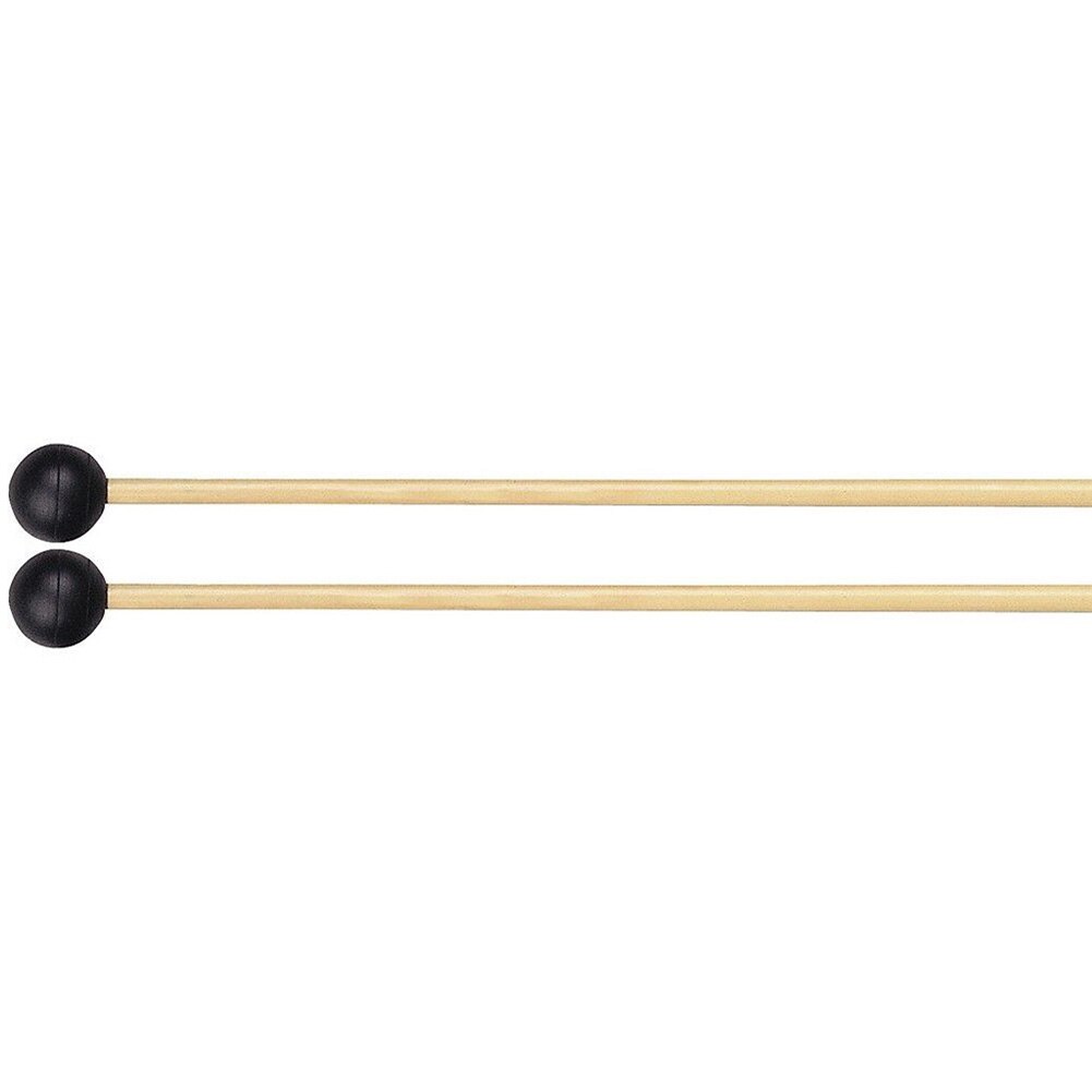 1 Pair 380mm Accessories Xylophone Beaters Marimba Mallet Instrument Tool Sticks Home Rubber Head Parts