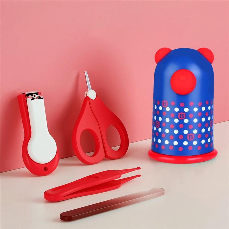 1 Set Draagbare Nail Trimmers Kit Nagelschaartje Clipper Nagelvijl Voor Baby Baby