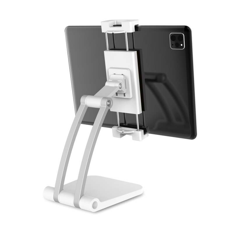 Adjustable Angle Phone Stand Desktop Holder Dock for 4\"-13\" Cellphone Tablet M17F