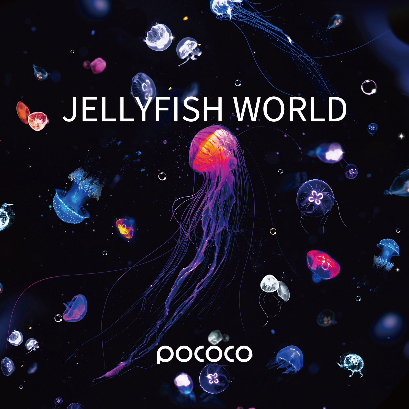 POCOCO Galaxy Projektori Levyt - 6 kpl - Aurora & Syvä Meri - 5k Ultra HD