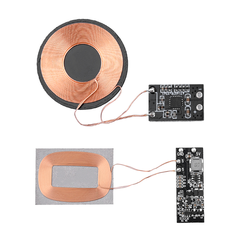 3 W/5 W 5 V Draadloze Oplader Ontvanger Module Voor Mobiele Telefoon Kleine Spoel Ingebouwde draadloze opladen Ontvanger Module PCBA Board