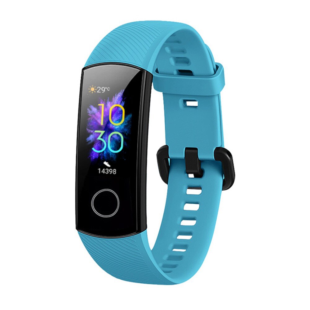 Colorful Silicone Wristbands Watch Band Replacement Strap Smart Watch Bracelet Strap For Honor Band 5 4