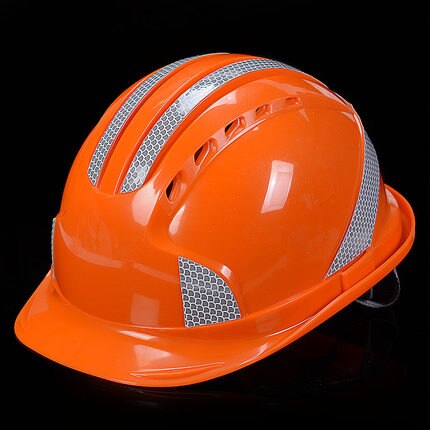 ABS Safety Helmets head Protection Safety Work Cap Safety Hard Hat Construction: Yellow
