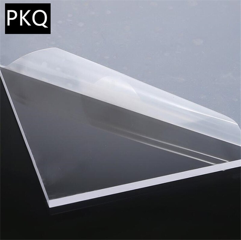 1PCS 2-10mm Thickness Clear Acrylic Perspex Sheet Cut Plastic Transparent Board Perspex Panel Durable 20*20CM/20*30CM/30*40CM