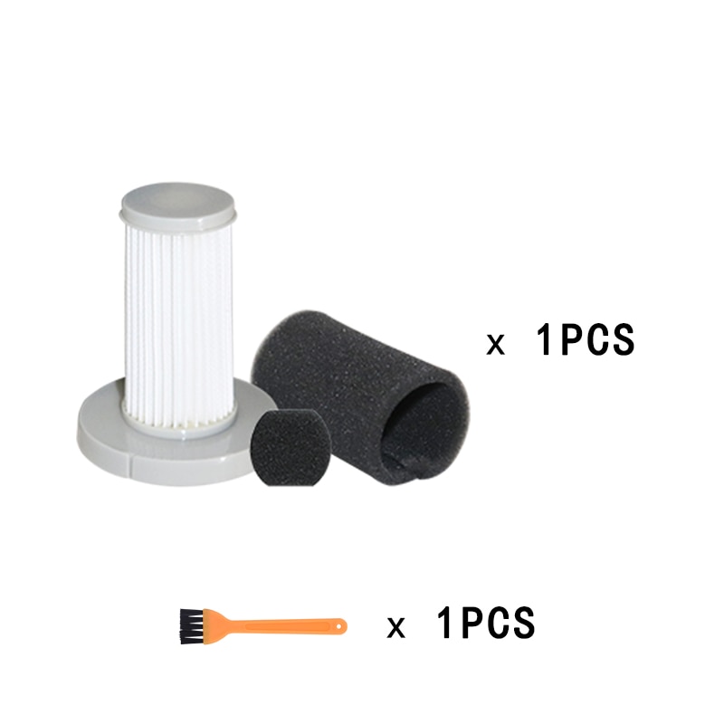 For Xiaomi Deerma DX700 DX700S Vacuum Cleaner Washable HEPA Filter Cleaning Brushe Deep Filtration Replacement Accessories Parts: 2PCS
