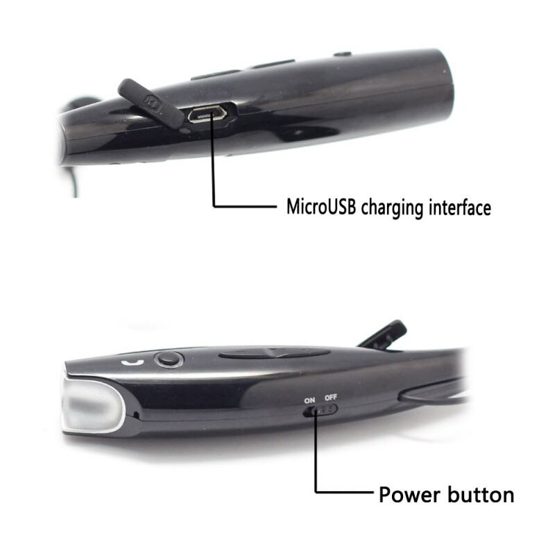 HBS730 Waterproof Wireless Bluetooth 4.0 Headsets Sports Neck-mounted Wireless Bluetooth Headset Hands-free Calling Ear In