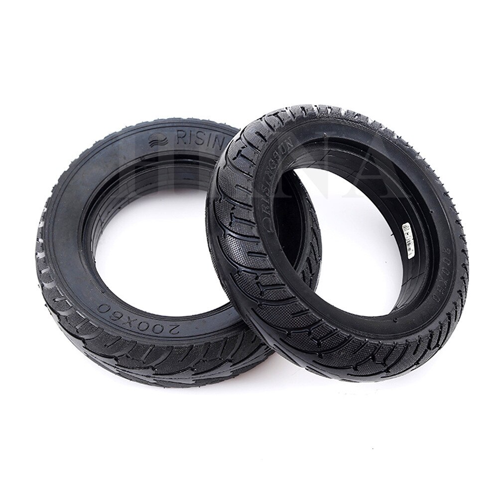 200x60 Solid Tire Electric Scooter Explosion Proof 8-inch Non Pneumatic Tyre 200x50 Hollow Puncture Proof Tire