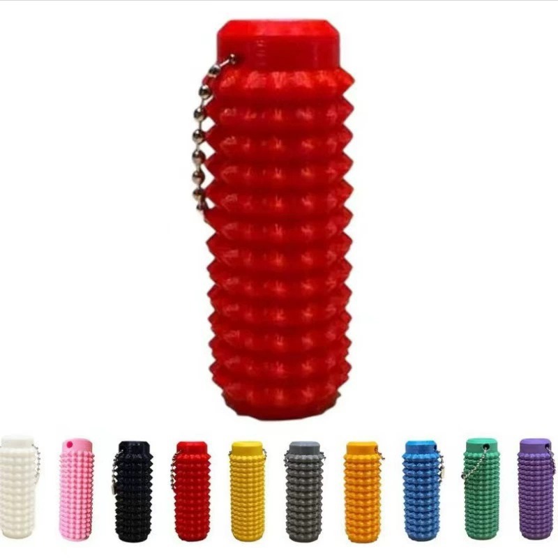 "Sleutelhanger | BPA-vrije tactiele angstverlichting voor volwassenen, draagbare sensorische sleutelhanger met 360° ° Rotatie (nieuwigheidscadeau voor vrienden)"