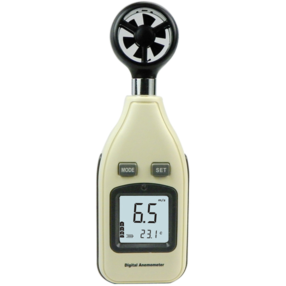 Gm816a anemometer digital elektronisk lomme smart anemometer luft vindhastighed skala måler