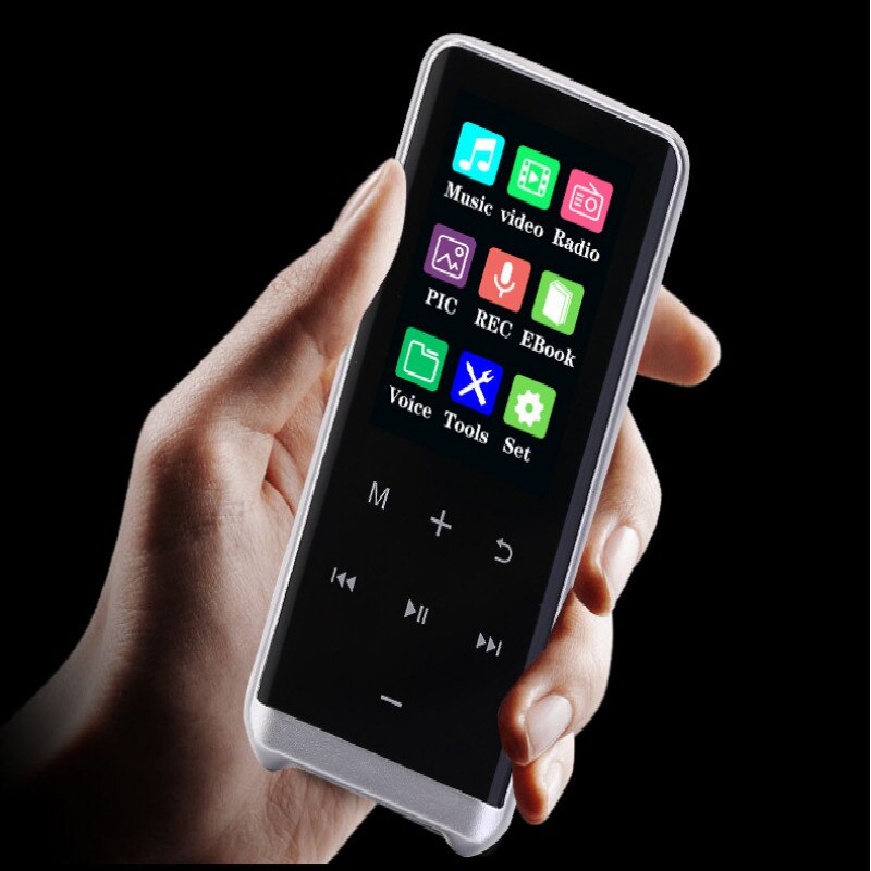Bluetooth Mp3 Player Portable Music Walkman Touch Key 1.8 Inch Tft Screen music player