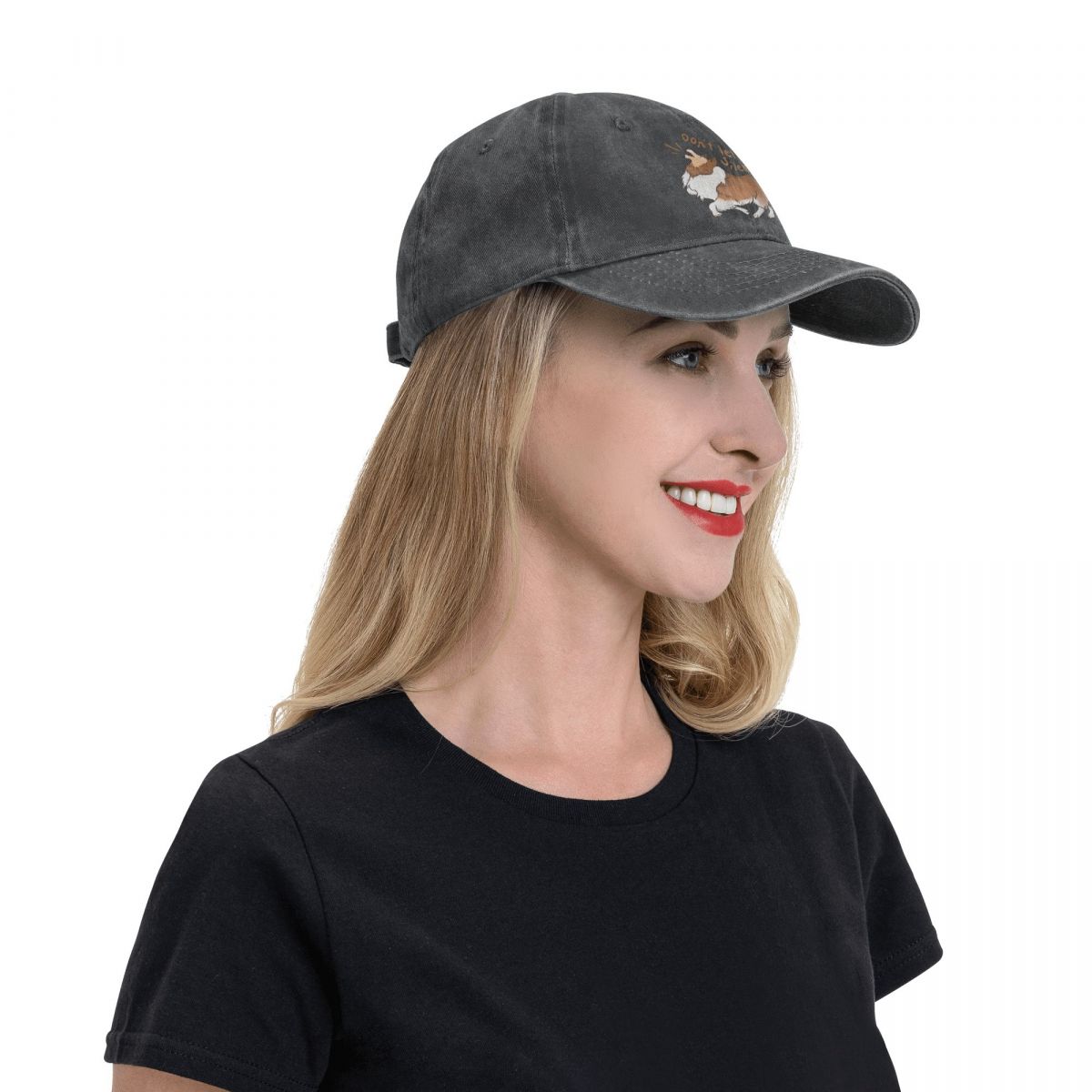 Ébatter Sheltie Shetland berger ne laissez pas n'est pas le Silence vous casquettes de Baseball casquette à visière Collie chien pare-soleil chapeaux pour hommes femmes