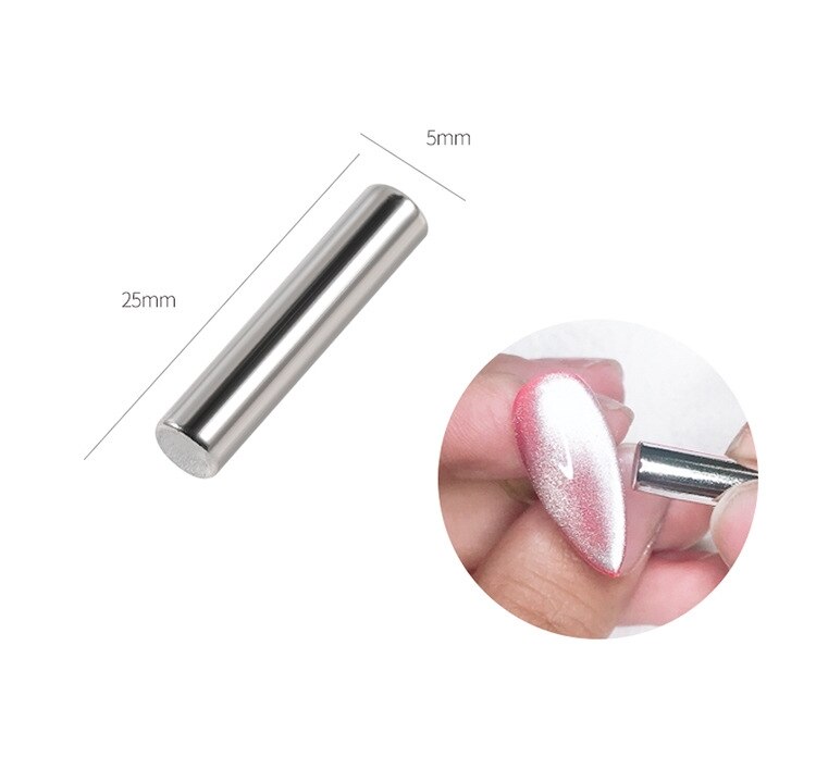 Kocie oko paznokci patyczek magnetyczny 3D silny efekt magnes magiczny kij lakier żelowy UV narzędzia robić manicure paznokci dekoracje artystyczne akcesoria: S