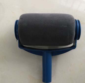 6 PCS/SET Paint Roller Brush Painting Handle Tool Multifunctional Seamless Easy To Operate Telescopic Tools Wall Decorative Sets: Seamless big roller