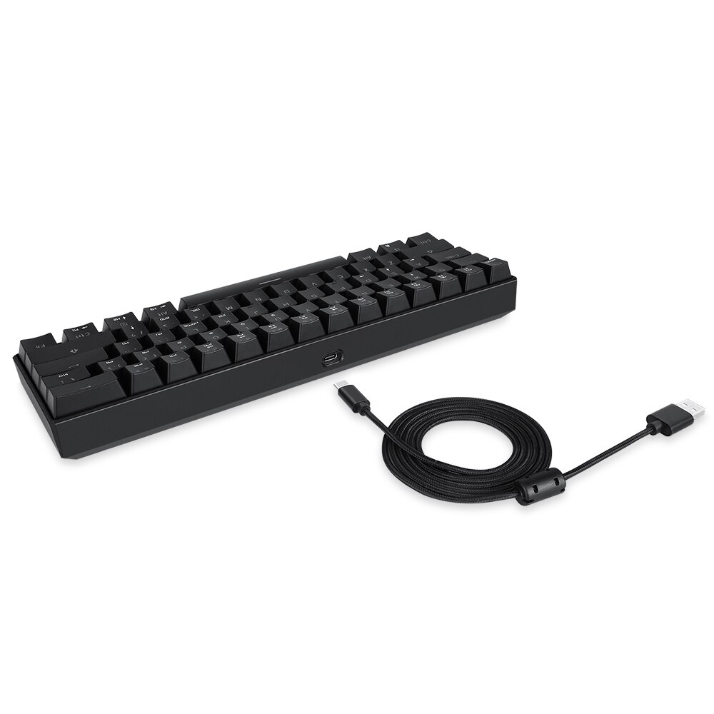 MOTOSPEED CK61 Gaming Mechanical Keyboard RGB Keyboard with Blue Red Switch Speed All Anti-ghost Keys For PC Computer Gaming