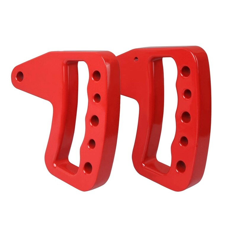 Red Voor Aluminium Grip, Stoere Man Handvat, Voorste Handgreep, Gemodificeerde Auto Leuning, geschikt Voor Jeep Wrangler 2007 Jk Jku: Default Title