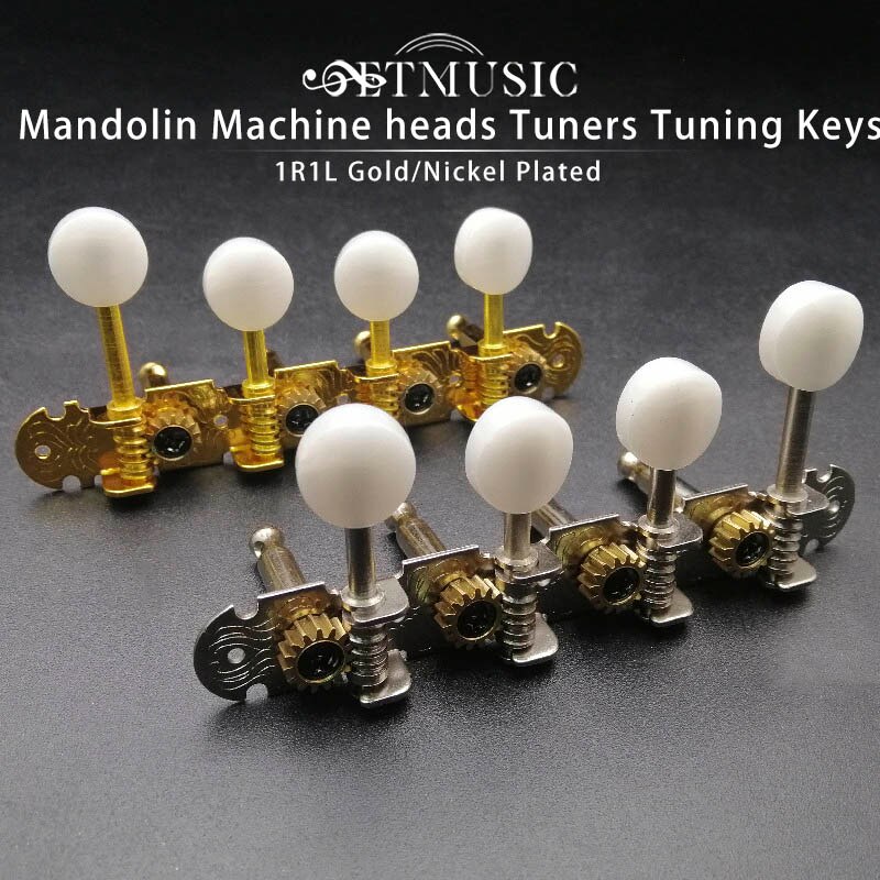 1 Set Mandolin Machine heads Tuners Tuning Keys Pegs for Mandolin Instrument