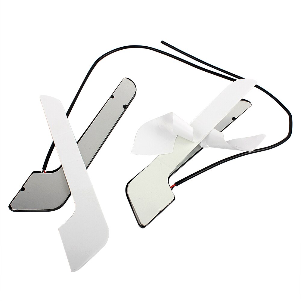 LEEPEE 2Pcs/Set DC 12V Car Fog Lamps Universal LED Car DRL External Light COB Daytime Running Lights Car-styling