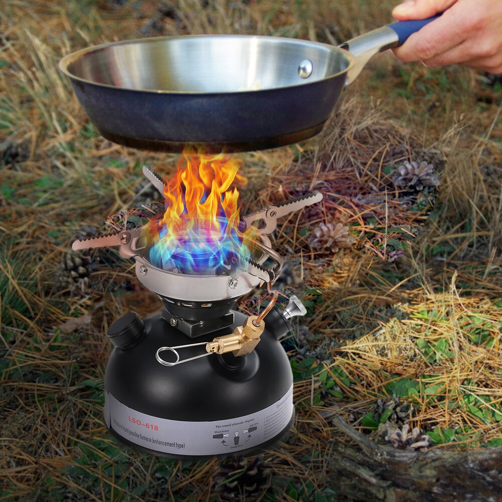 Portable Outdoor Camping stove Mini liquid fuel Gasoline Stove Liquid Fuel Alcohol Diesel Oil Stove kerosene burners
