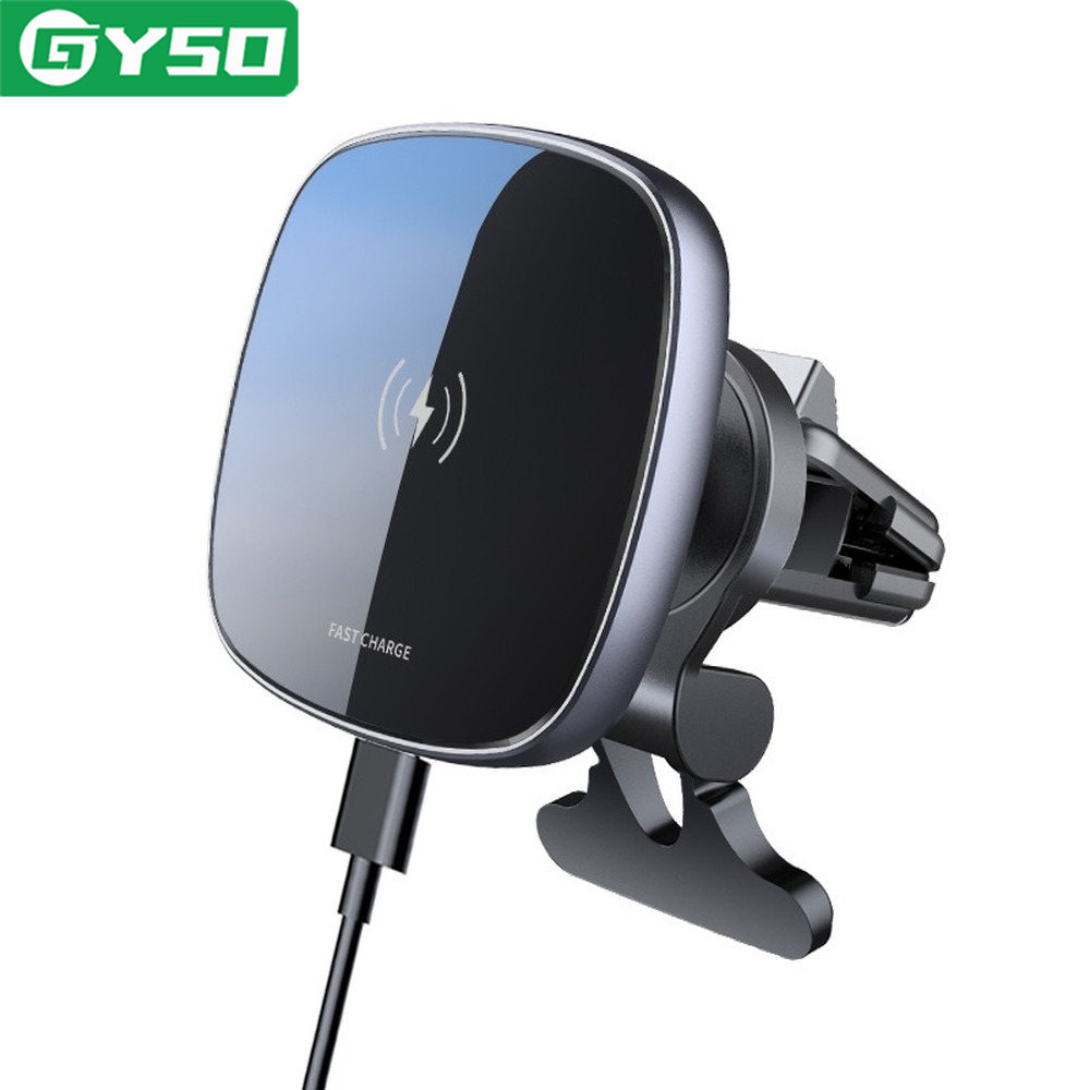Magnetic Car Wireless Charger For iPhone 15 14 13 12 Pro Max mini 14 Plus Mobile Phone Chargers 20W Fast Charging Stand: Default Title