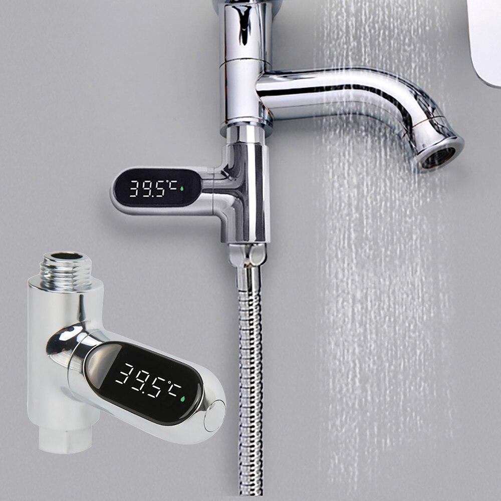 LED Display Shower Faucets Water Thermometer Electricity Water Temperture Monitor Home Tub Bathing Temperature Meter