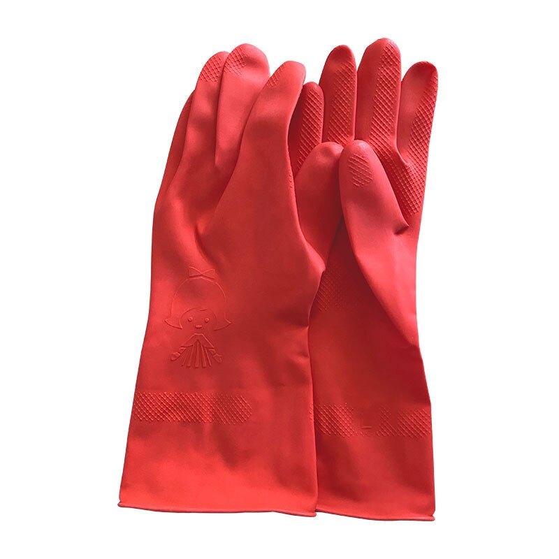 Thickened Acid Alkali Resistant Gloves Safety Industrial Latex Gloves for Workplace Chemical Garden Dish-washing Dusting