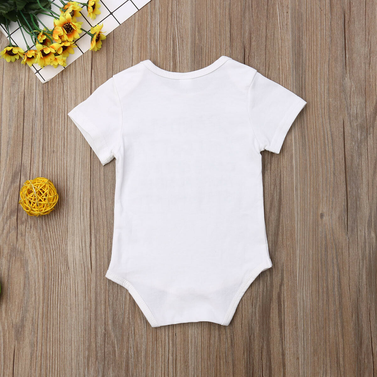 Ropa de verano para bebés recién nacidos, Mono de manga corta con estampado de letras, mono Casual, ropa de 0 a 24 meses