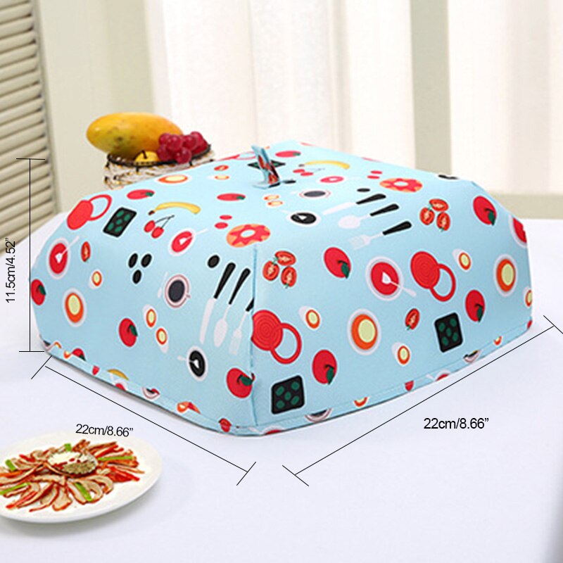 Food Covers Cute Cartoon Kitchen Folded Kitchen Food Dish Cover Food Cover Umbrella Hygiene Style Kitchenware Outdoor Picnic: S-B3