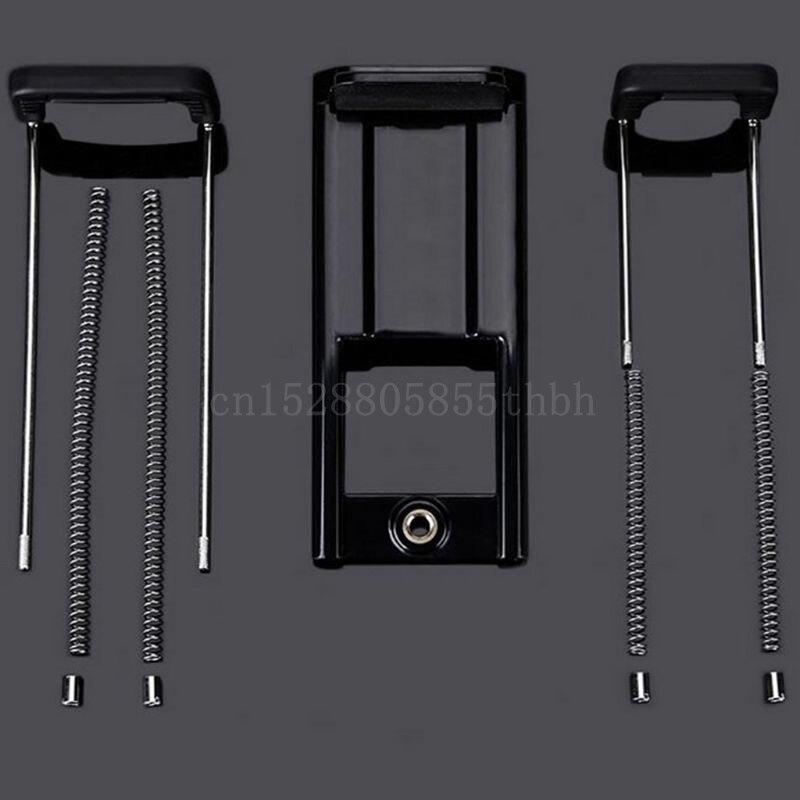 2In1 Tripod Mount Phone Tablet Holder Clip for iPhone Cellphones Clamp Stand