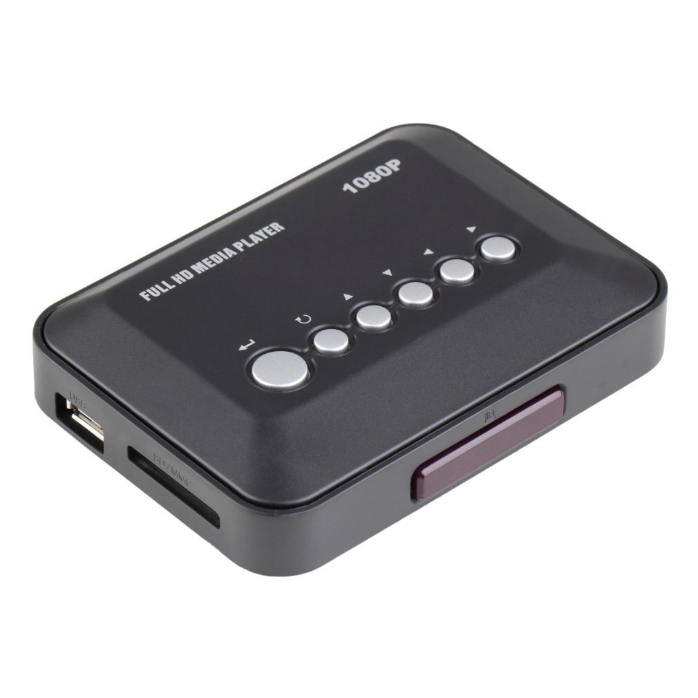 1080P Full HD SD/MMC TV Videos SD MMC RMVB MP3 Multi TV USB HDMI Media Player with Remote Control
