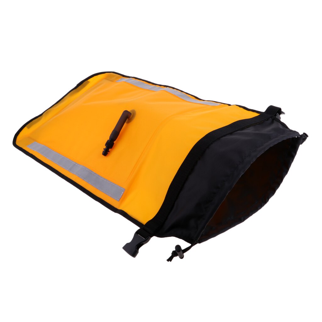 Outdoor Water Safety Raft Inflatable Paddle Float Bag For Sea Kayak
