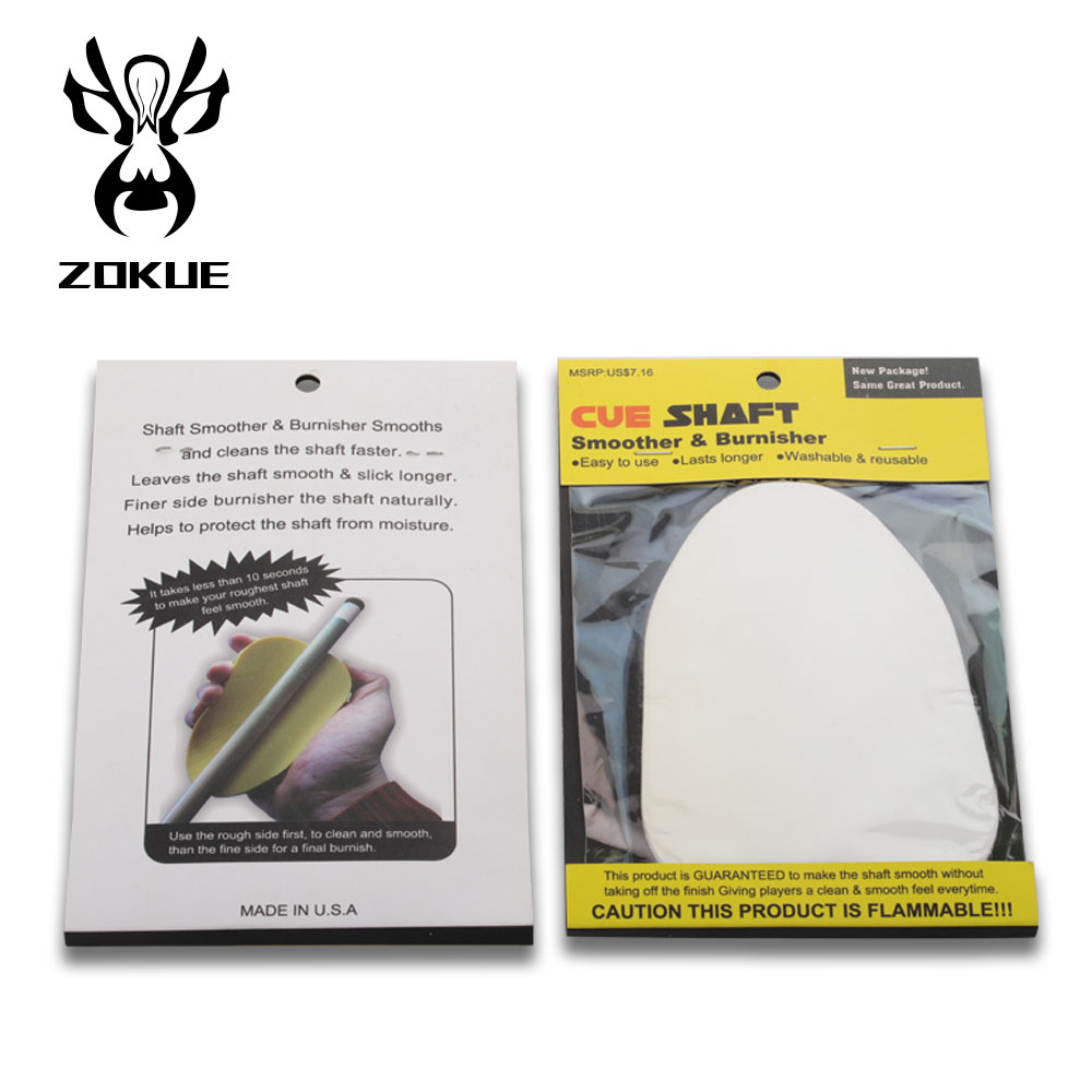 Snooker biljart pool stick kit keu shaft smoother & polisher duurzaam handgemaakt china
