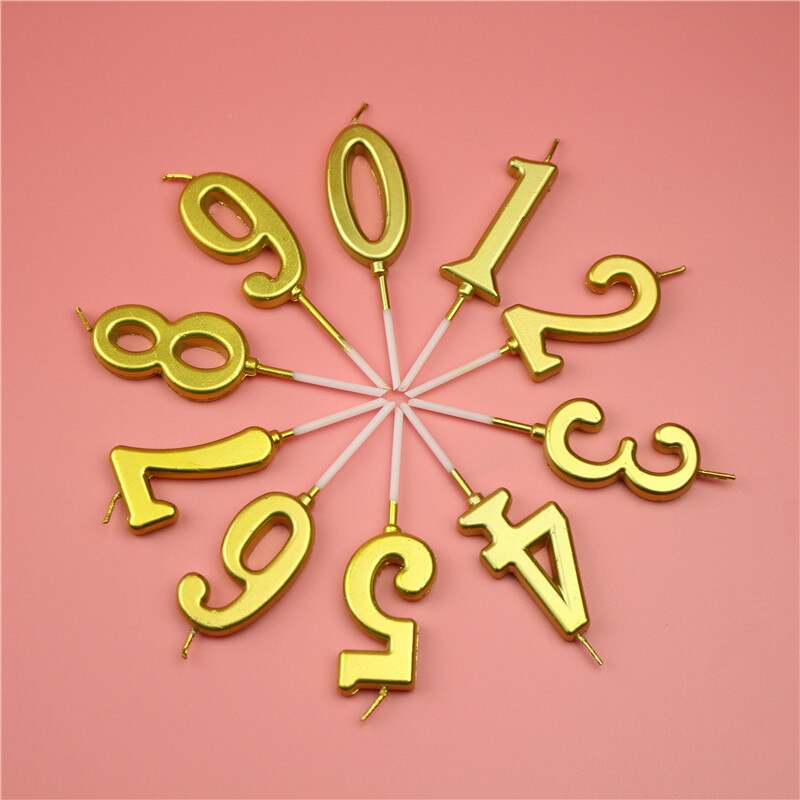 Kleurrijke Snoep Verjaardag Kaars Diy Digitale Kaars Verjaardag Party Wedding Anniversary Party Decoraties