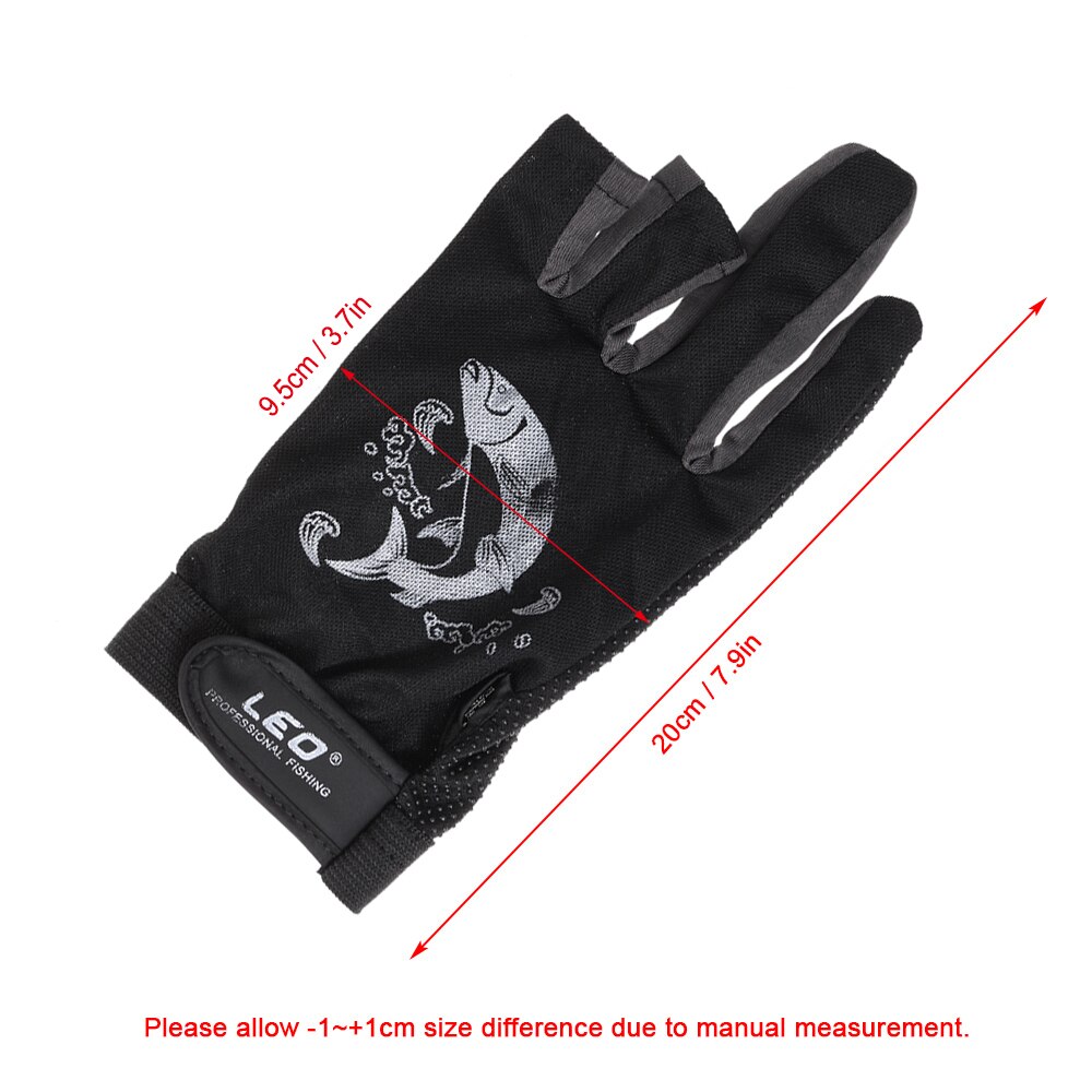 Guantes de pesca transpirables antideslizantes, de secado rápido, para deportes al aire libre, ciclismo, Camping y correr, 1 par de 3 guantes sin dedos