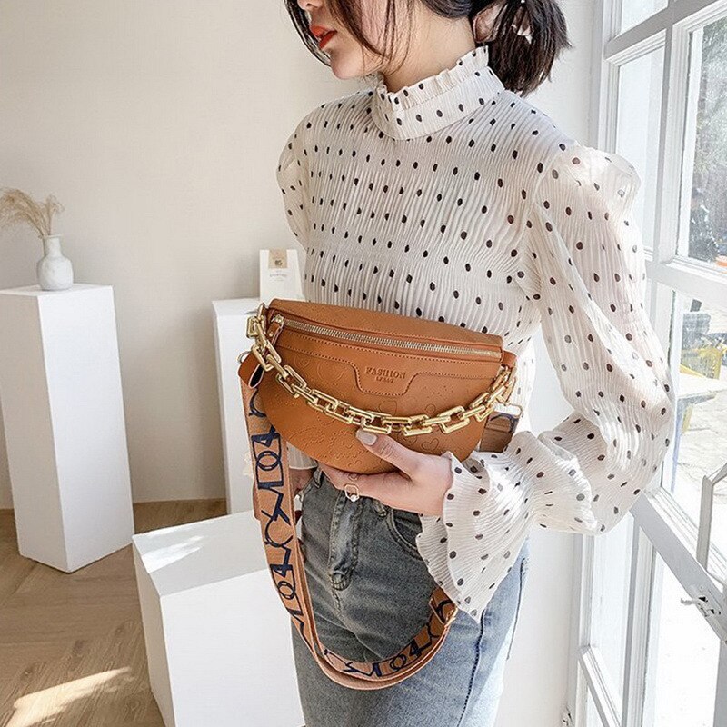 Retro Taille Tas Pu Lederen Fanny Pack Schoudertas Dames Alligator Patroon Taille Verpakking Vrouwen Riem Tas Multifunctionele Borst Zak