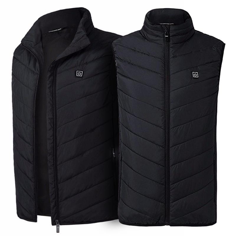 Outdoor Heated jacket Unisex Electric Battery Heating USB Sleeveless Vest Winter Warm for outdoor equipment