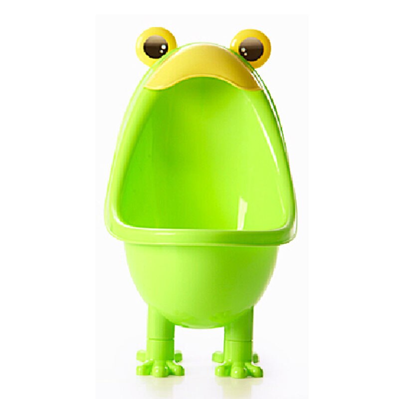 Leuke Kikker Baby Potje Urinoirs Jongen Leuke Kinderen Potty Toilet Training Kids Staning Urinoir Potje Voor Gratis Potje Borstel: green