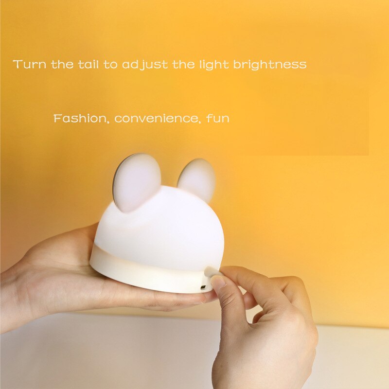 Wake Up Light Alarm Clock Digital Cartoon kids Bedroom Bedside LED Small Alarm desk decoration alram clock